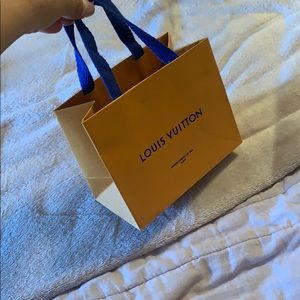 Small Louis Vuitton gift bag